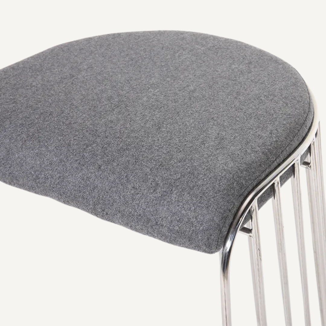 Veil Bar Stool Without Armrest – 65 cm