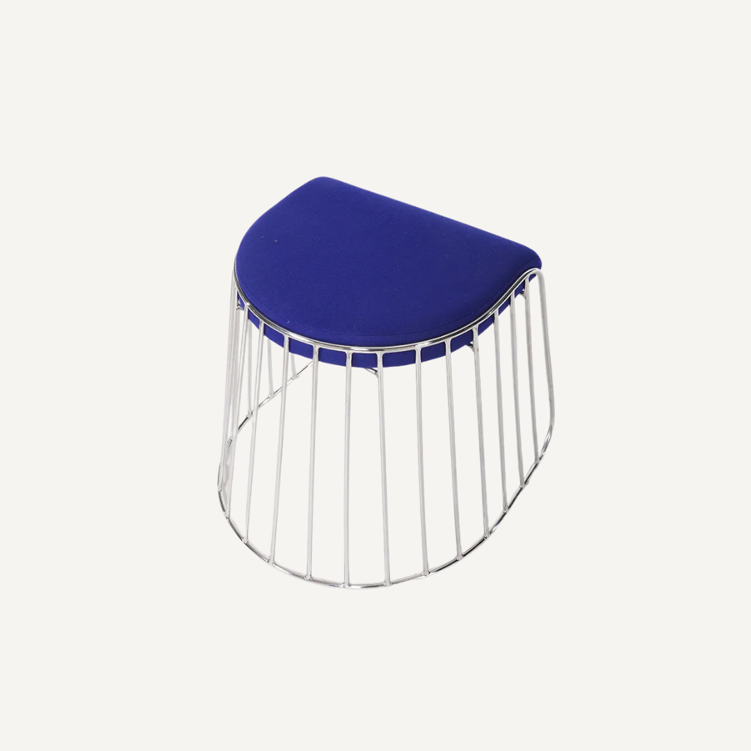 Veil Bar Stool Without Armrest - 45 cm