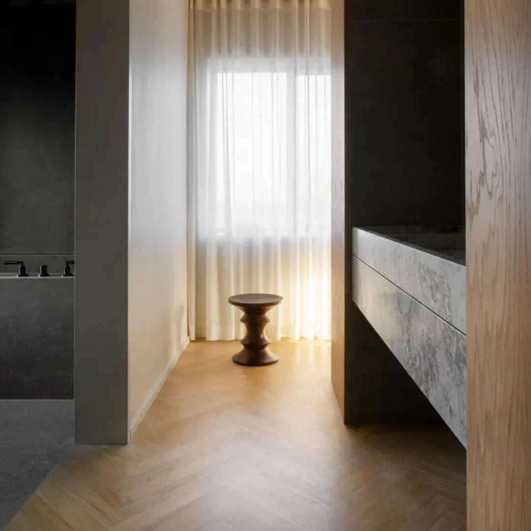 Walnut Stool Triplet