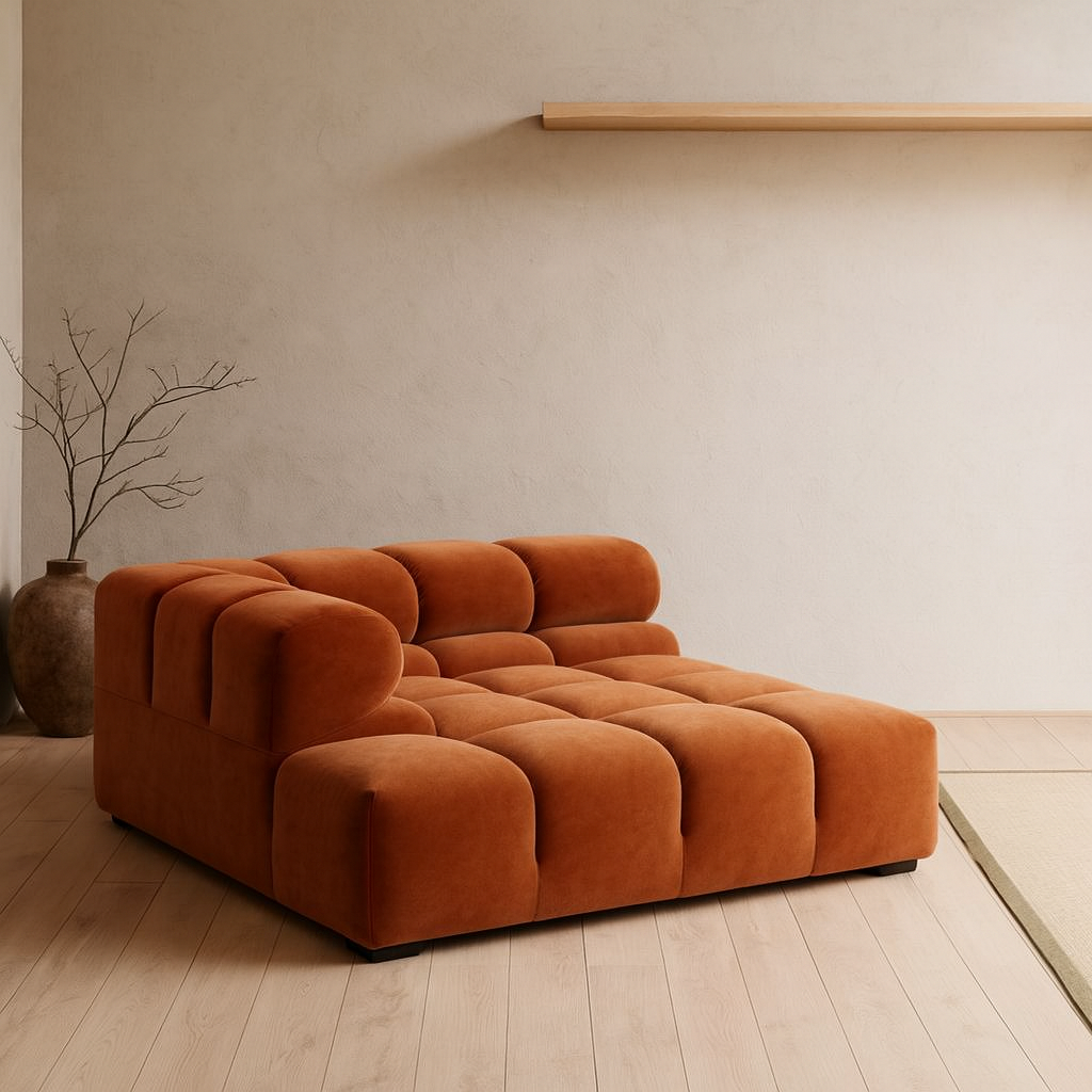 XL Chaise with Right High Armrest – Tully Modular Sofa