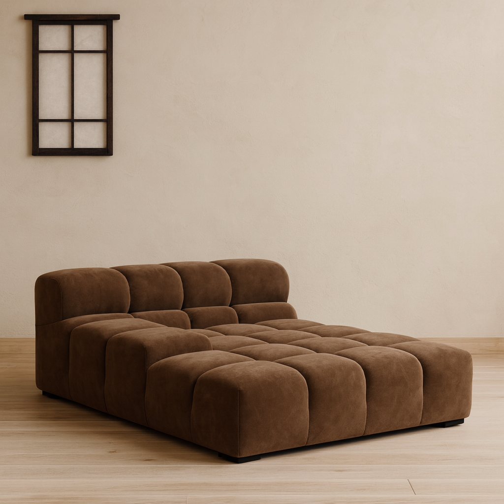 XL Chaise with Right Low Armrest for Tully Modular Corner Sofa