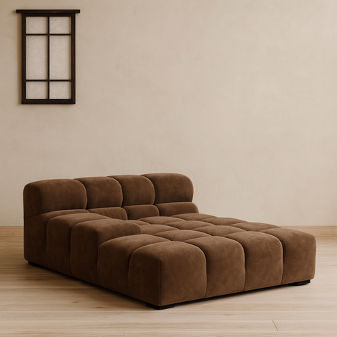 XL Chaise with Right Low Armrest for Tully Modular Corner Sofa