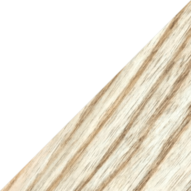 White - Natural Wood